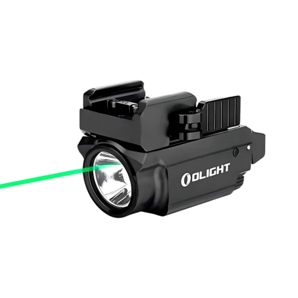 פנס טקטי בשילוב ציין לייזר ירוק לאקדח Baldr Mini