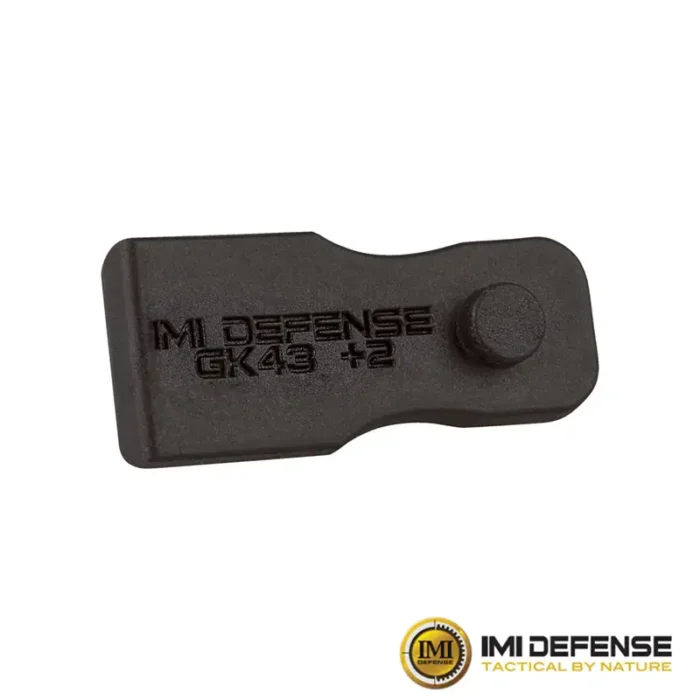 IMI Defense +2 Magazine Extension for Glock 43-2 IMI Defense +2 Magazine Extension for Glock 43-2