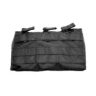 Lior Tac 2022 Triple Kangaroo Mag Pouch-BK