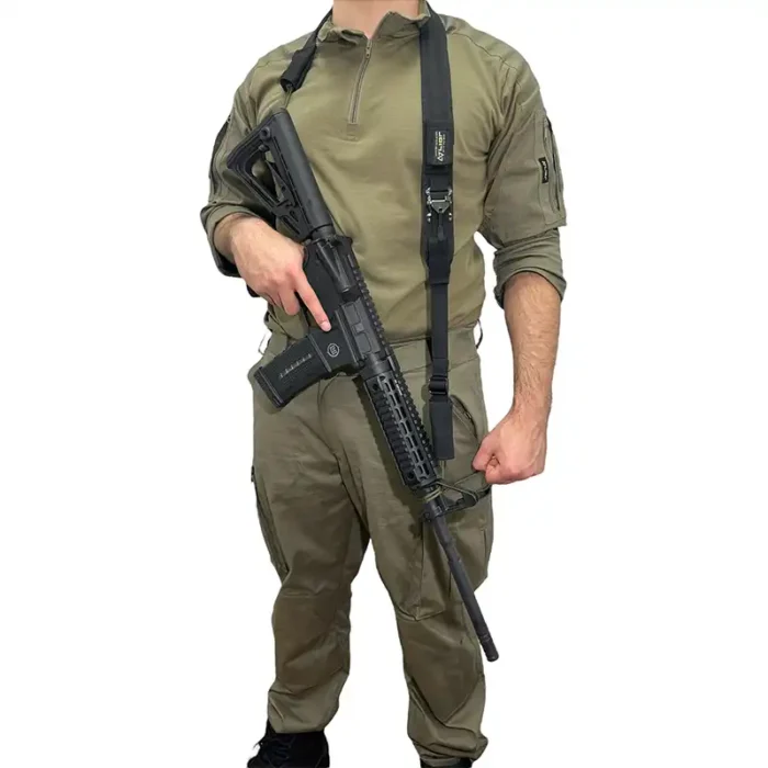 Lior Tac Tactical Padded Rifle Sling-Black-2 Lior Tac Tactical Padded Rifle Sling-Black-2