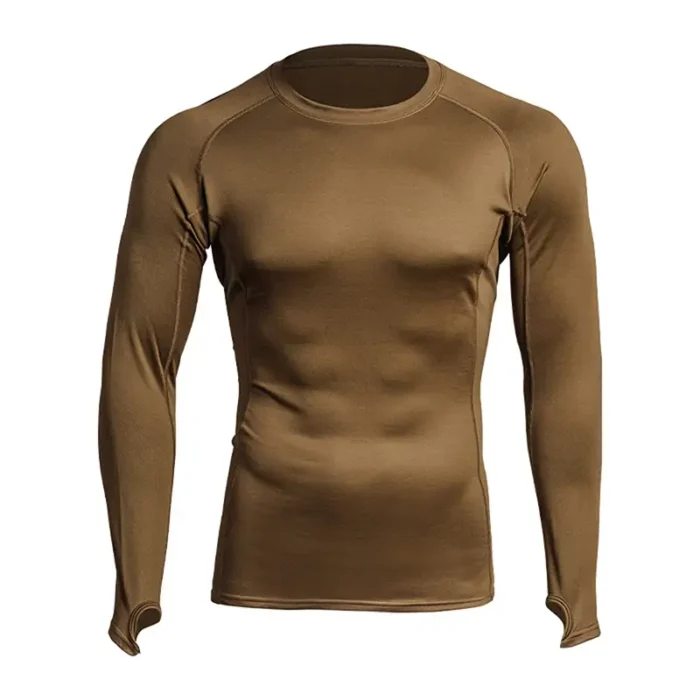 THERMO PERFORMER Shirt-tan THERMO PERFORMER Shirt-tan