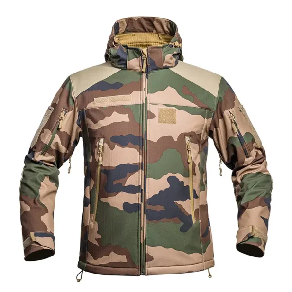 Тактическая куртка FIGHTER V2 – камуфляж CAMO FR/CE от A10 EQUIPMENT