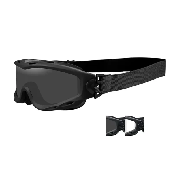 דף הבית - English 5 WILEY X Spear Ballistic Goggles – Smoke/Clear Lenses