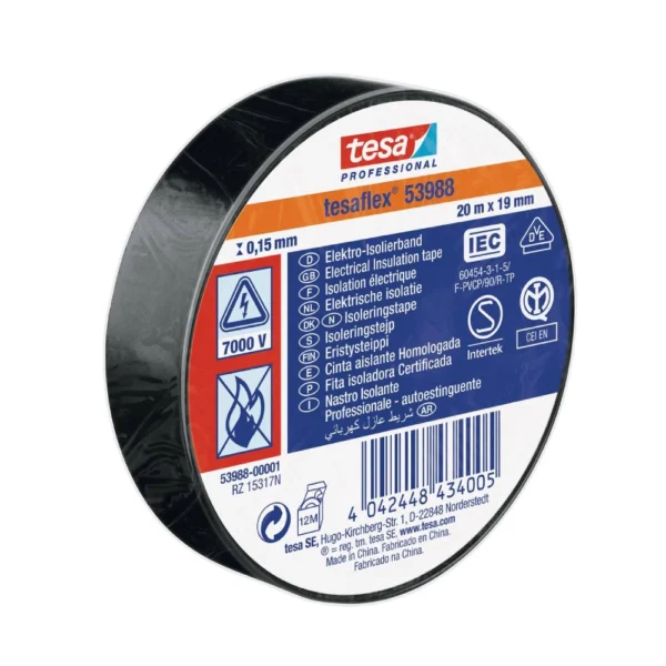 דבק איזולירבנד חשמל מקצועי Tesaflex