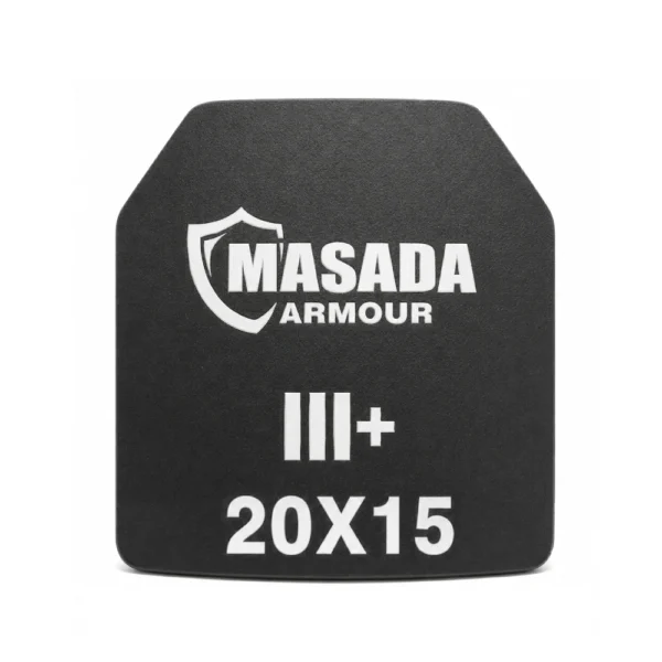 פלטת מיגון צד רמה 3+ SC מידה 20×15 מבית MASADA
