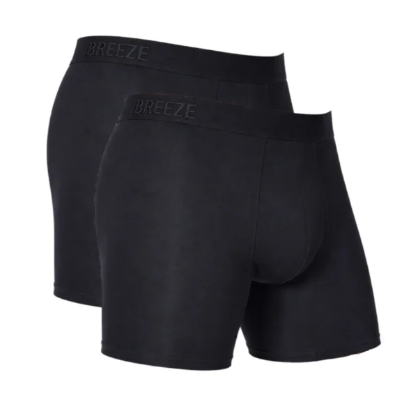 זוג בוקסרים במבוק ארוכים מנדפים זיעה מבית Breeze