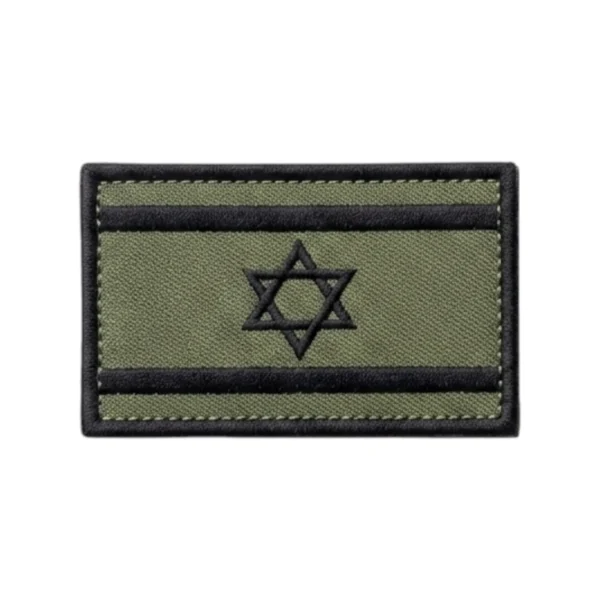 פאצ' דגל ישראל זית