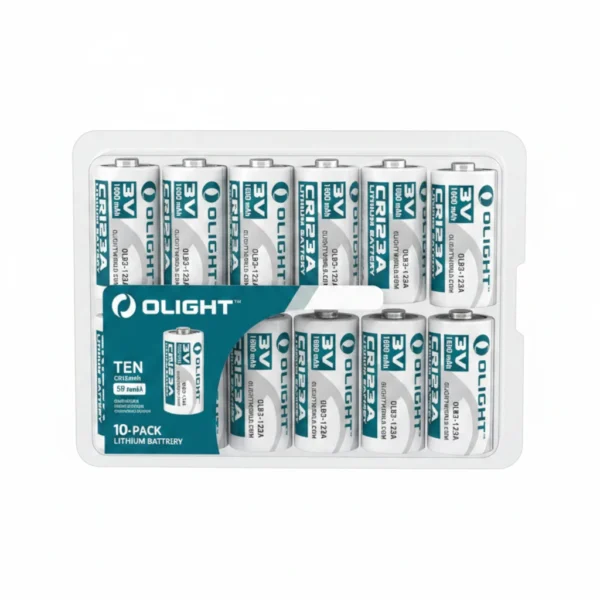 מארז 10 סוללות לתיום Olight CR123A