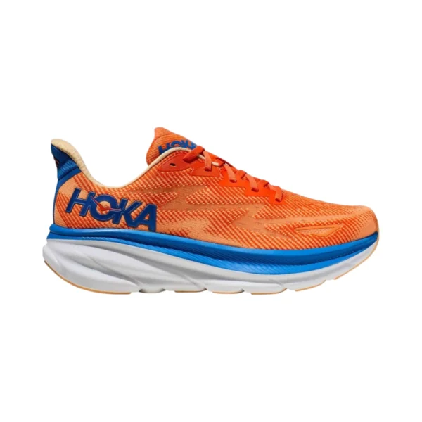 נעלי ספורט וריצה לגברים HOKA Clifton 9 כתום/תכלת