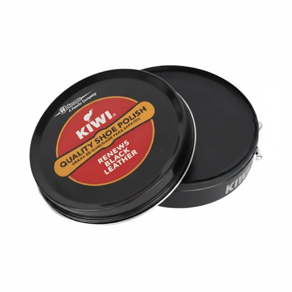 משחת נעליים צבע שחור גדולה קיווי 100ml