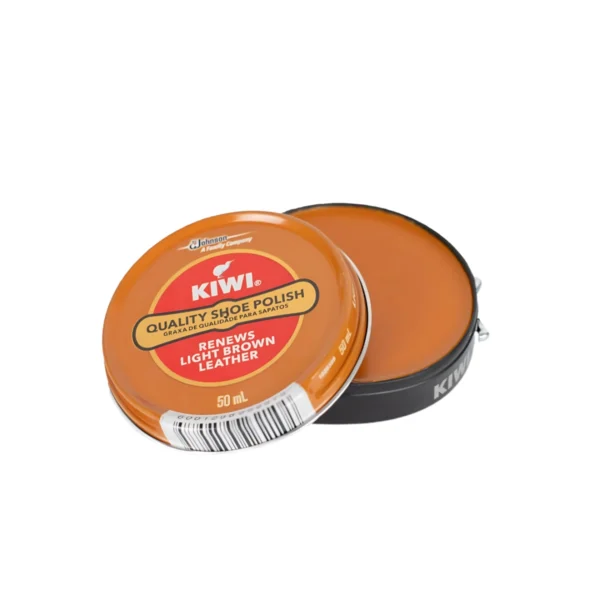 משחת נעליים קטנה צבע חום בהיר קיווי 50ml