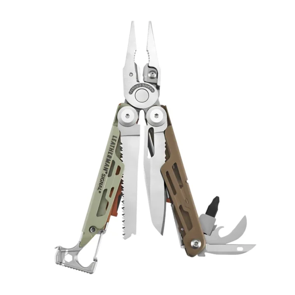 מולטיטול לדרמן Leatherman Signal ירוק/חום