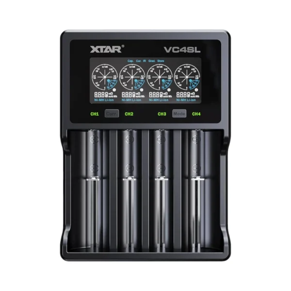 מטען סוללות חכם XTAR VC4SL USB