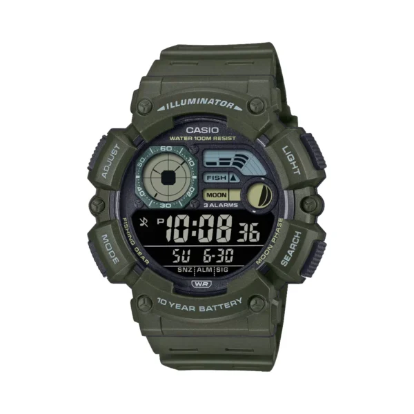 שעון יד דיגיטלי CASIO WS-1500H-3BVDF