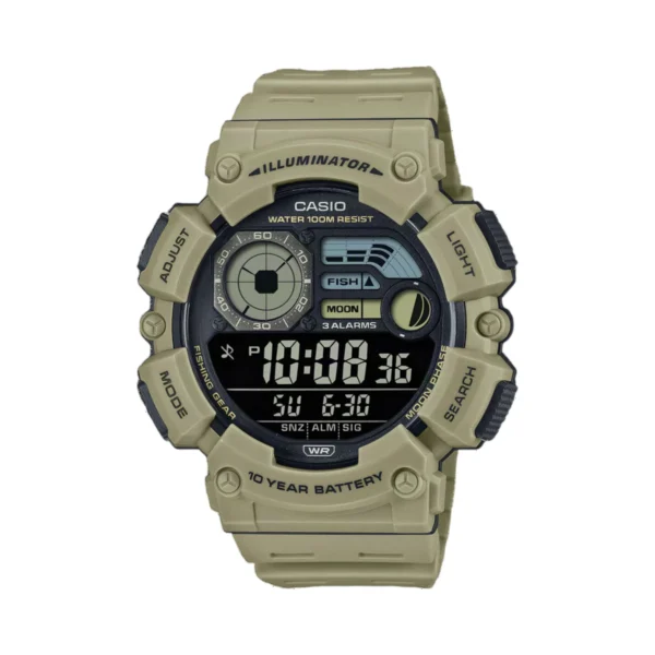 שעון יד דיגיטלי CASIO WS-1500H-5BVDF
