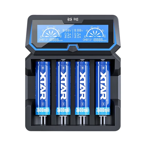 מטען סוללות ליתיום מהיר XTAR X4