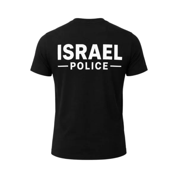 חולצת זיהוי Israel Police כותנה / דרייפיט