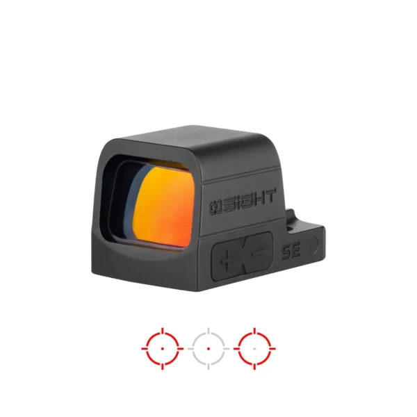 כוונת השלכה סגורה Osight SE נקודה אדומה 2 MOA ועיגול 32 MOA