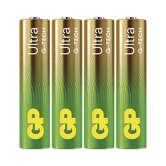 מארז 4 סוללות GP Ultra Alkaline AAA