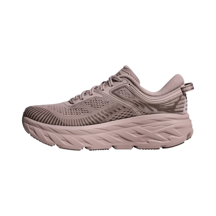 נעלי ריצה לנשים HOKA Bondi 7 ורוד רטרו נעלי ריצה לנשים HOKA Bondi 7 ורוד רטרו