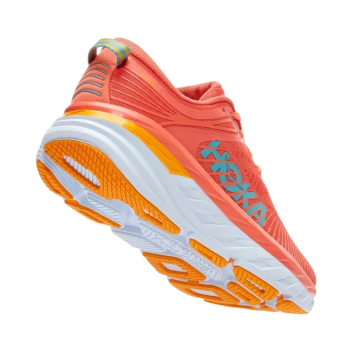 נעלי ריצה לנשים HOKA Bondi 7 כתום אפרסק 3 נעלי ריצה לנשים HOKA Bondi 7 כתום אפרסק 3