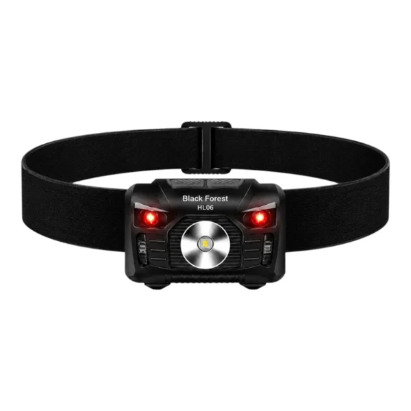 פנס ראש טקטי עם אור אדום Black Forest H15