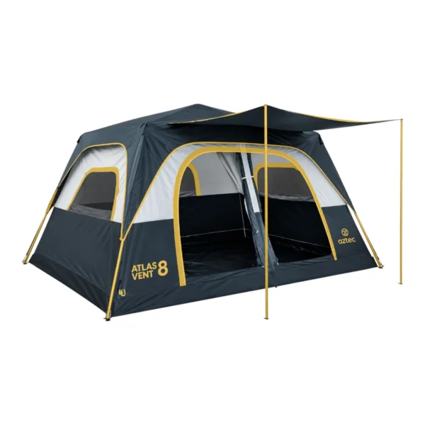 אוהל פתיחה מהירה מקצועי 8 אנשים Atlas Vent 8P Aztec