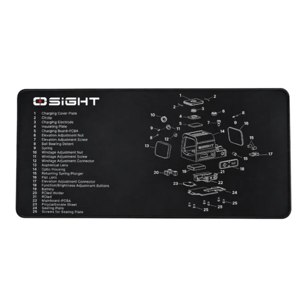 משטח ניקוי / משטח עבודה לעכבר Osight