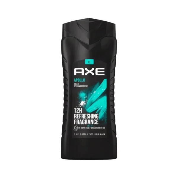 ג'ל רחצה לגבר אקס AXE Apollo 400ml