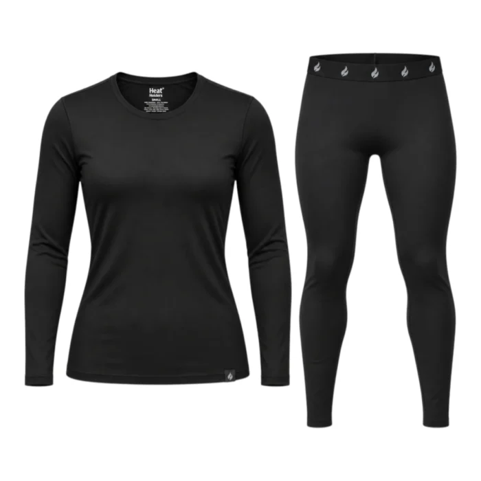 Black thermal shirt and leggings set Black thermal shirt and leggings set