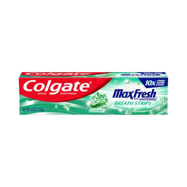 משחת שיניים בניחוח מנטה מרעננת קולגייט Colgate Max Fresh Clean Mint 100ml