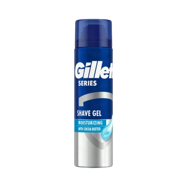 ג'ל גילוח מועשר בלחות ג'ילט Gillette Series 200ml מארז 6 יחידות