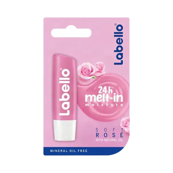 שפתון לחות לשפתיים בגוון ורוד לבלו Labello Pink 4.8g