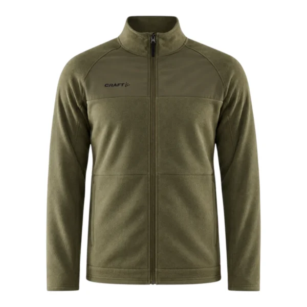 מעיל פליז CRAFT ADV Explore Midlayer עם כיסי רוכסן וחורי אגודל