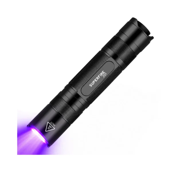 פנס יד אולטראסגול לאיתור עקרבים SUPERFIRE Z01