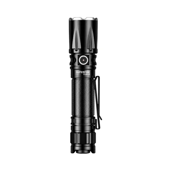 פנס יד טקטי נטען SUPERFIRE TL01-X עוצמה 1800 לומנס