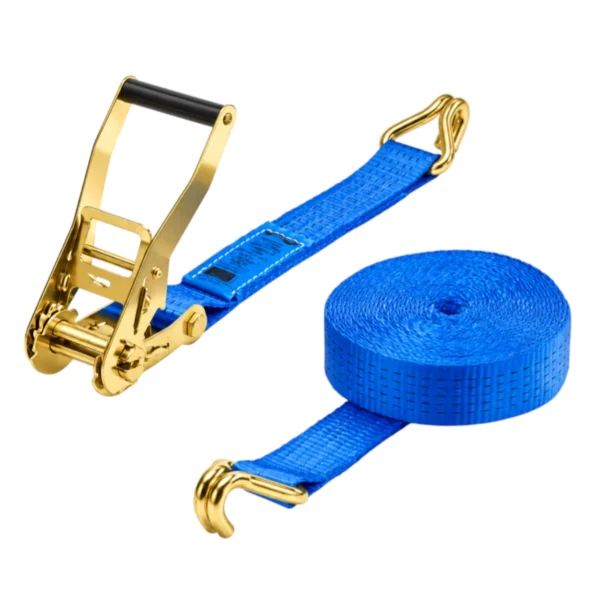 רצועת קשירה ראצ'ט ROHER TOOLS ‏1.5" – אורך 6 מטר, כושר קריעה 3 טון