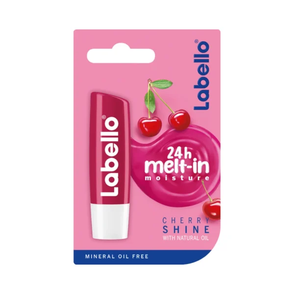 שפתון לחות לשפתיים בניחוח דובדבן לבלו Labello Cherry 4.8g